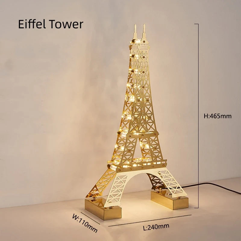 lampe de table rotative led grande roue en acier inoxydable