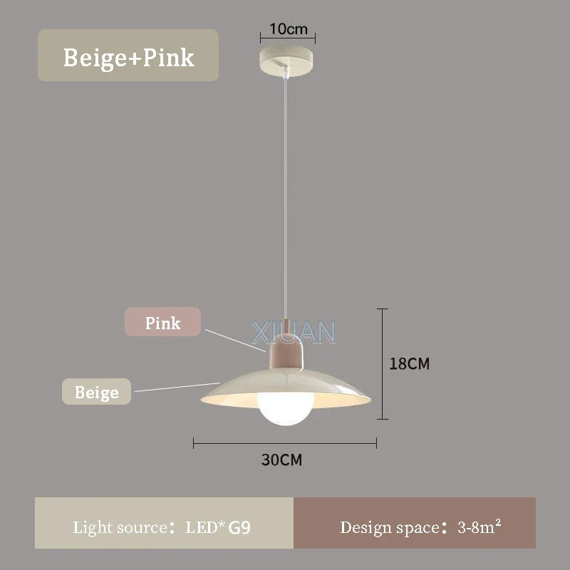 lustre moderne en fer forgé pour décoration intérieure simple et élégante