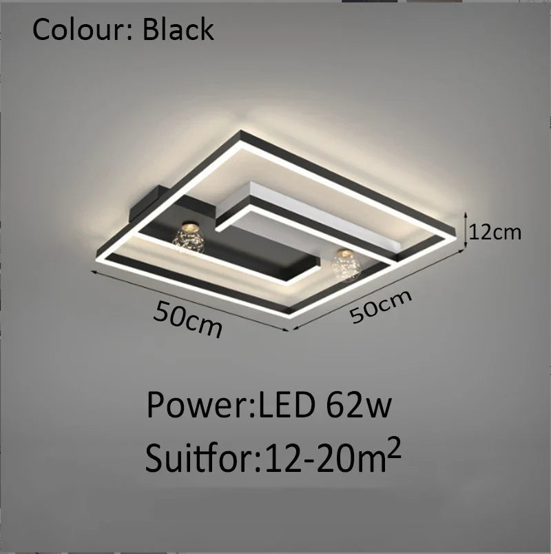 plafonnier led créatif style européen avec alexa décoration intérieure