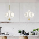 suspension moderne en verre avec fil réglable en métal