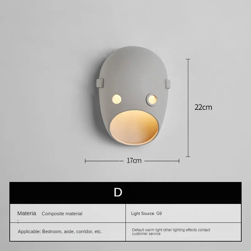 applique murale led créative et décorative pour divers espaces