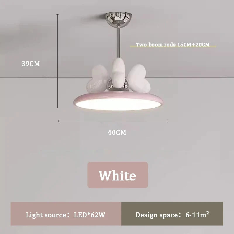 lustre romantique mignon pour chambre de princesse enfant
