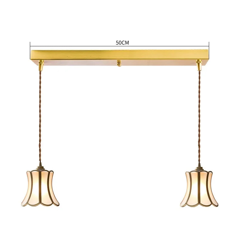 iwhd 2022 	 nordique verre led suspension luminaires cuivre moderne éclairage