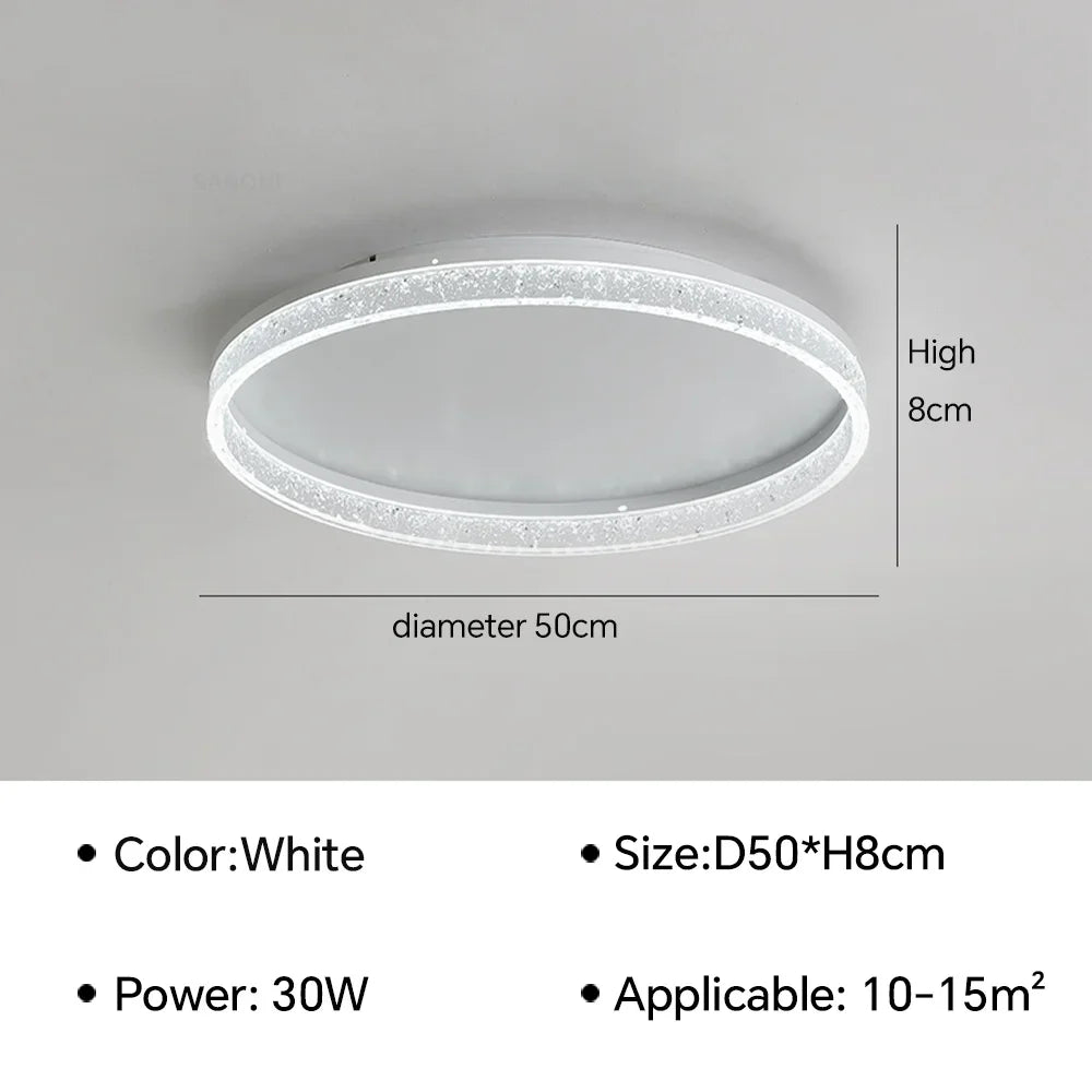 plafonnier led moderne pour décoration intérieure élégante
