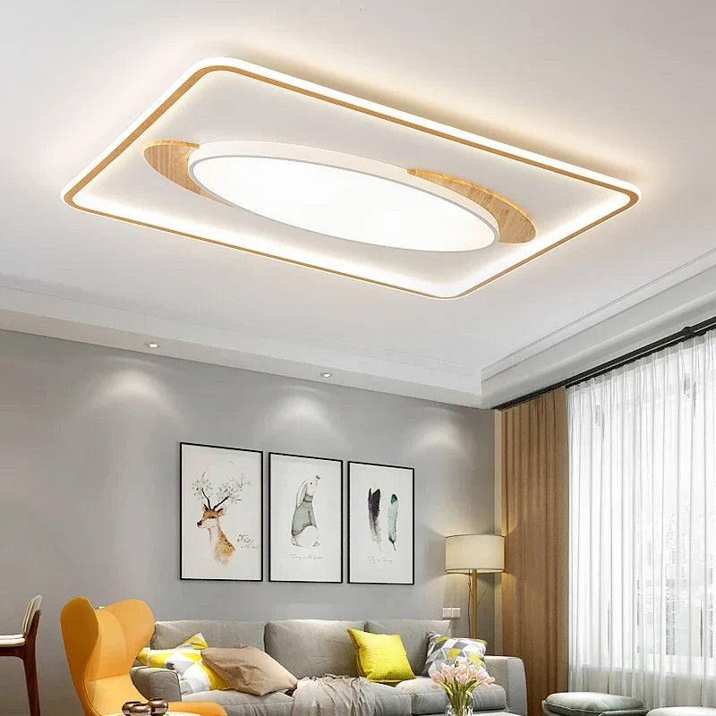 plafonniers nordiques led dessin animé éclairage intérieur art décoration