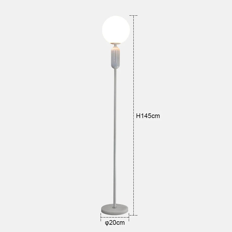 lampadaire led scandinave pour un éclairage intérieur moderne
