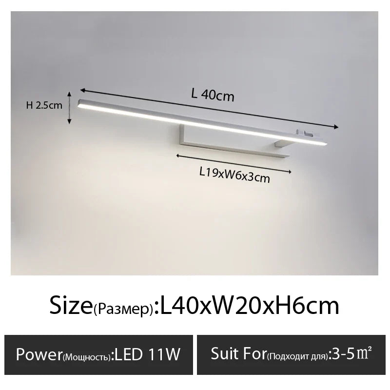Applique murale LED moderne AC90-260V
