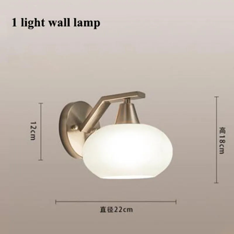 lustre moderne en métal nickelé avec éclairage à led