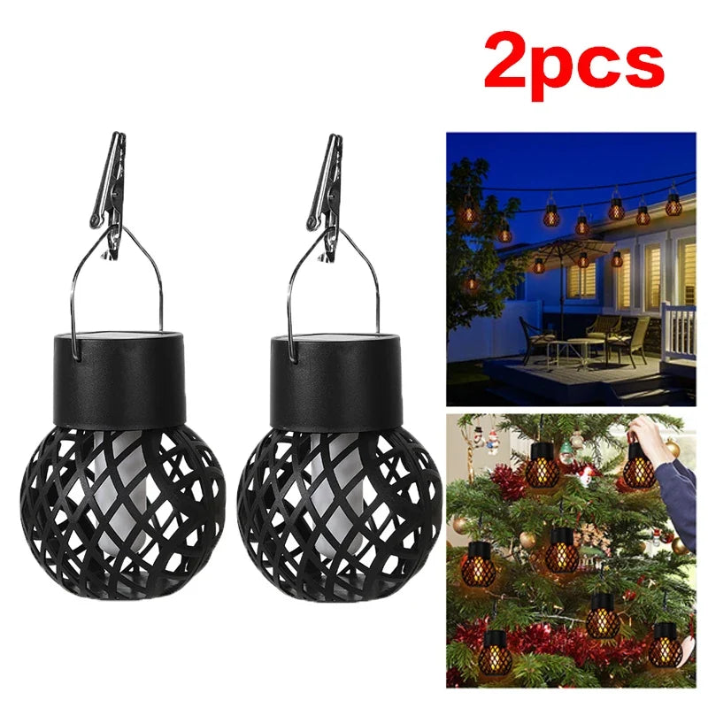 lampes solaires rétro pour éclairage extérieur et décoration jardin