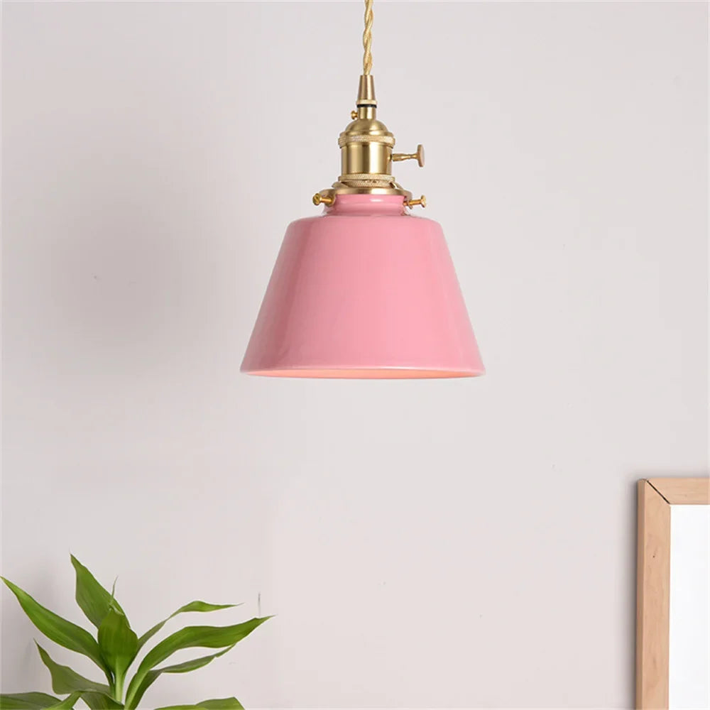 suspension LED en céramique moderne idéale pour loft