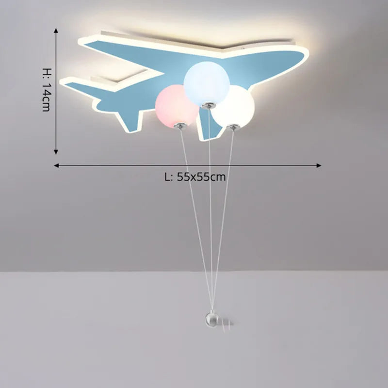plafonnier nuage pour décoration enfant et espace intérieur