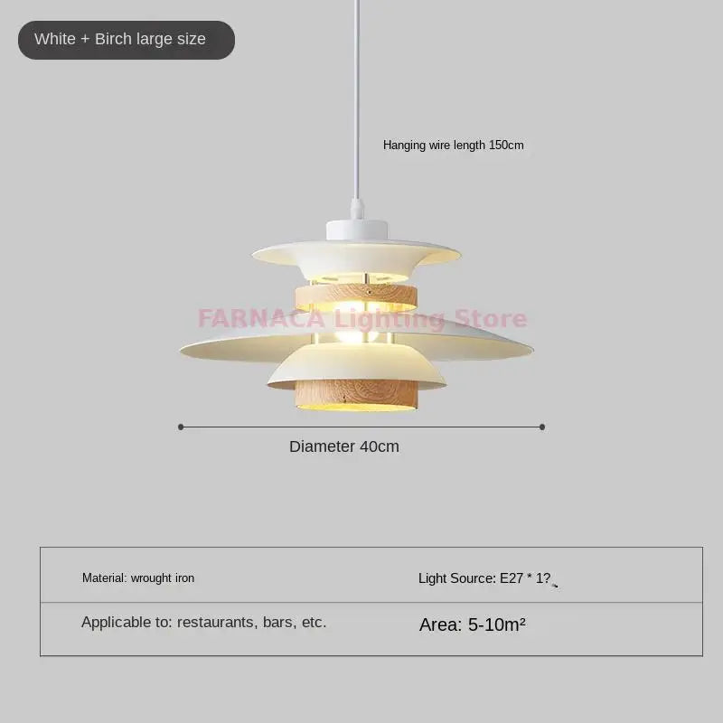 lustre design nordique créatif style japonais pour bar et salon