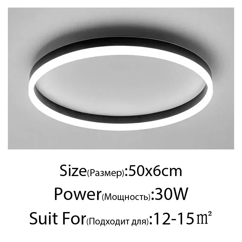 plafonnier led suspendu design moderne luminaire décoratif d'intérieur