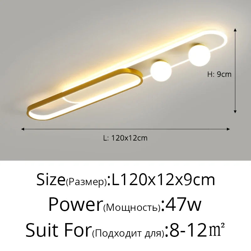 Plafonnier led moderne pour foyer hôtel hall et maison
