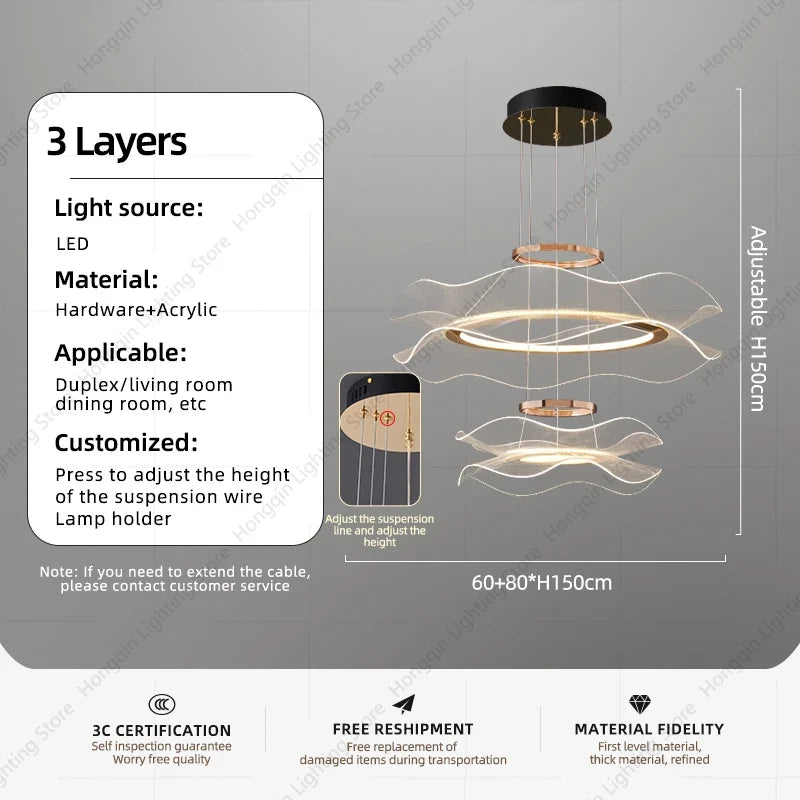 plafonnier led moderne design pour intérieur élégant