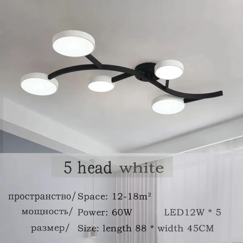 plafonnier led design moderne pour éclairage intérieur élégant