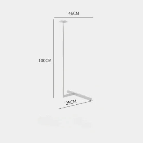 lampadaire à led design créatif pour décoration moderne
