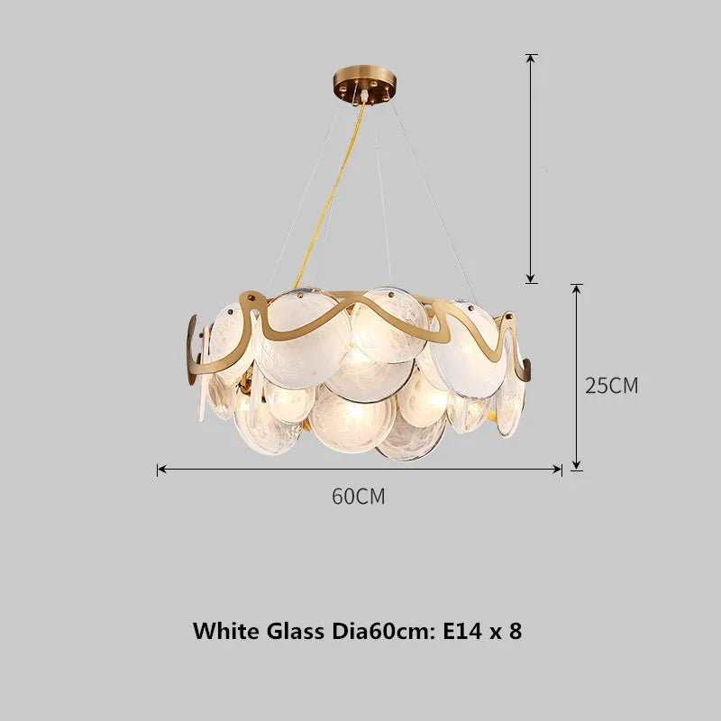 lustre nordique doré suspension créative pour hôtel