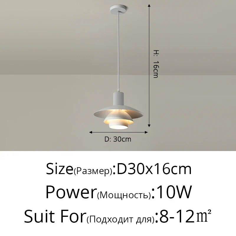 suspension moderne créative pour un éclairage intérieur élégant