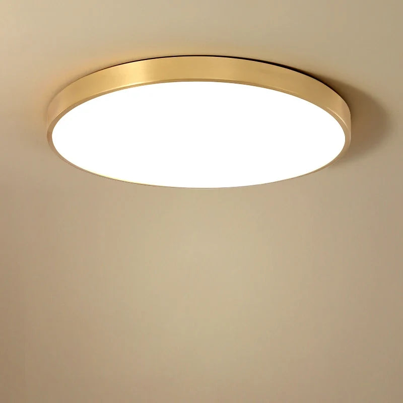 plafonnier led ultra fin pour décoration intérieure élégante et moderne