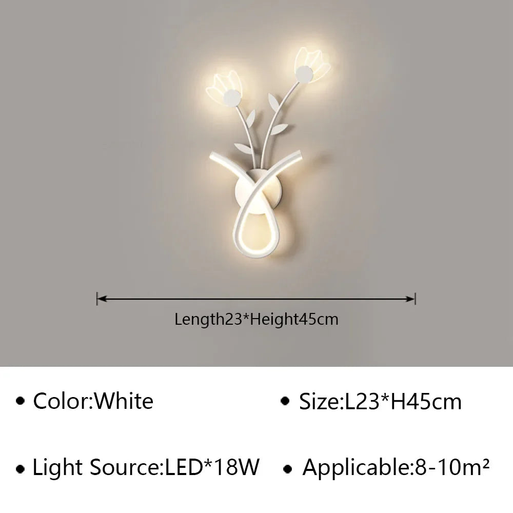 applique murale led moderne pour décoration intérieure élégante