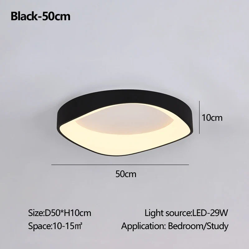 plafonnier en bois rond avec télécommande pour éclairage intérieur