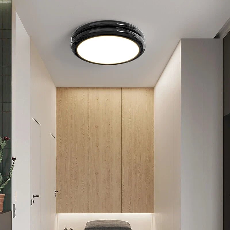 Plafond moderne à LEDs lumière plafond lustre lampe couloir allée couloir pour salon chambre salle à manger cuisine
