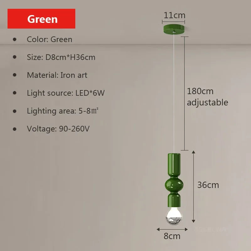 suspension moderne lumineuse pour décoration intérieure élégante