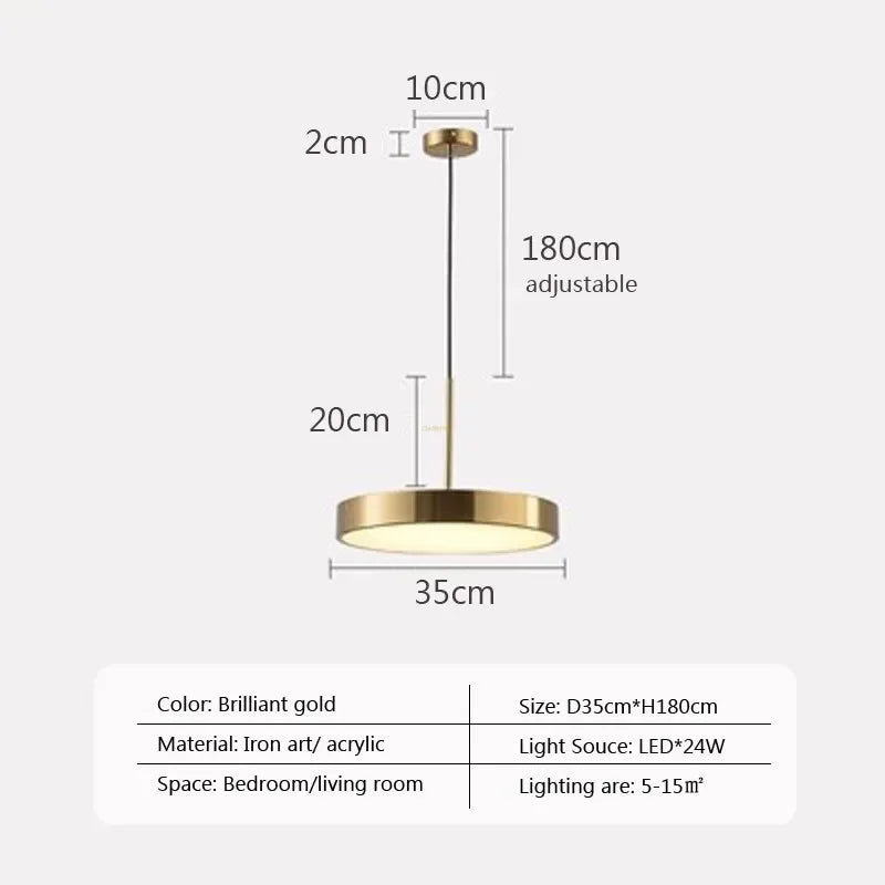 suspension led multicolore design pour éclairage intérieur moderne