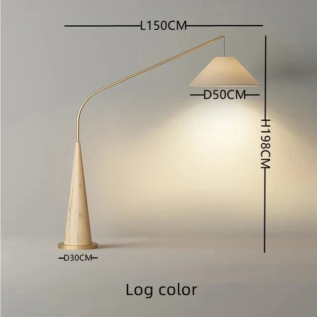 lampadaire nordique moderne créatif avec télécommande décoration intérieure