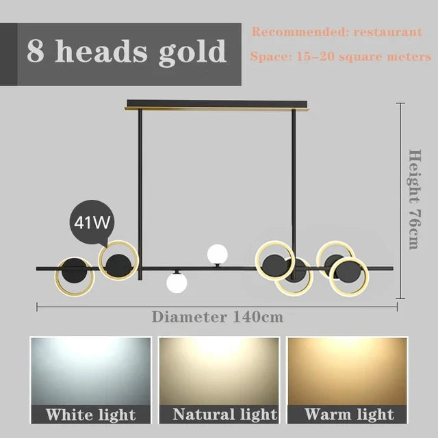 suspension design nordique moderne pour un intérieur élégant