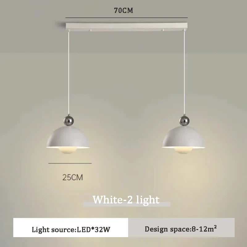 lustre moderne à led pour éclairage intérieur chaleureux