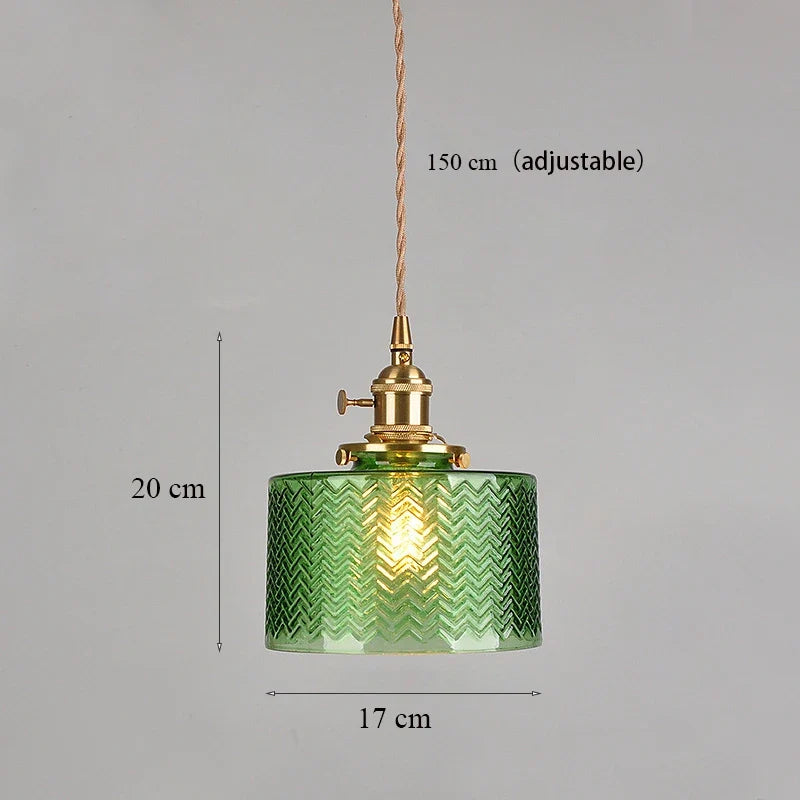 lustre en verre minimaliste éclairage créatif design suspendu