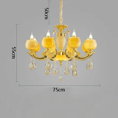lustre moderne en alliage de zinc style rétro pour ambiance chaleureuse
