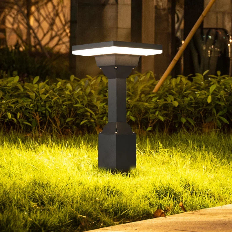 lampe borne led pour éclairage extérieur paysage