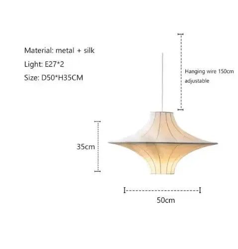Suspension italienne en soie