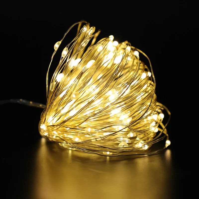 guirlande lumineuse led étanche pour décorations de fête