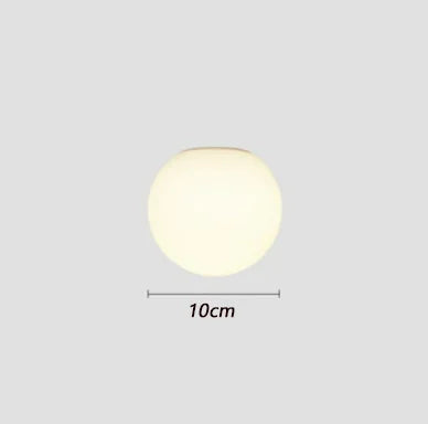 applique murale led en verre minimaliste pour intérieur