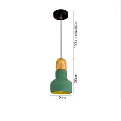 suspension en ciment style campagnard américain pour décoration intérieure