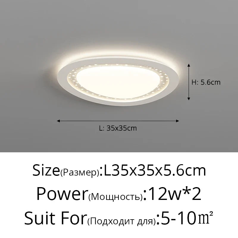 lustre led moderne galets gypsophile style simple protection des yeux