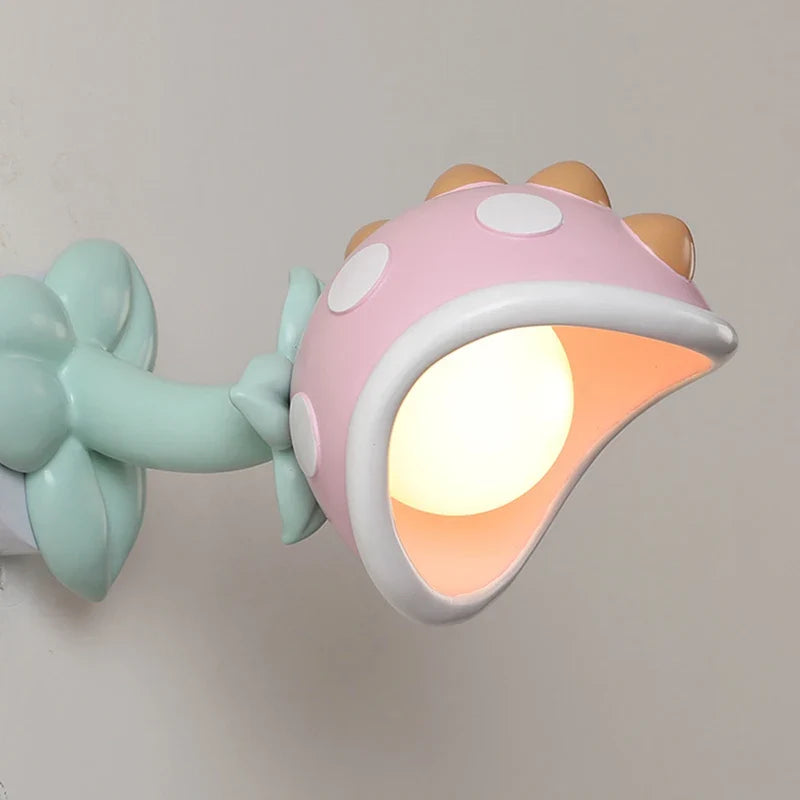 applique murale enfant en résine avec lumière led