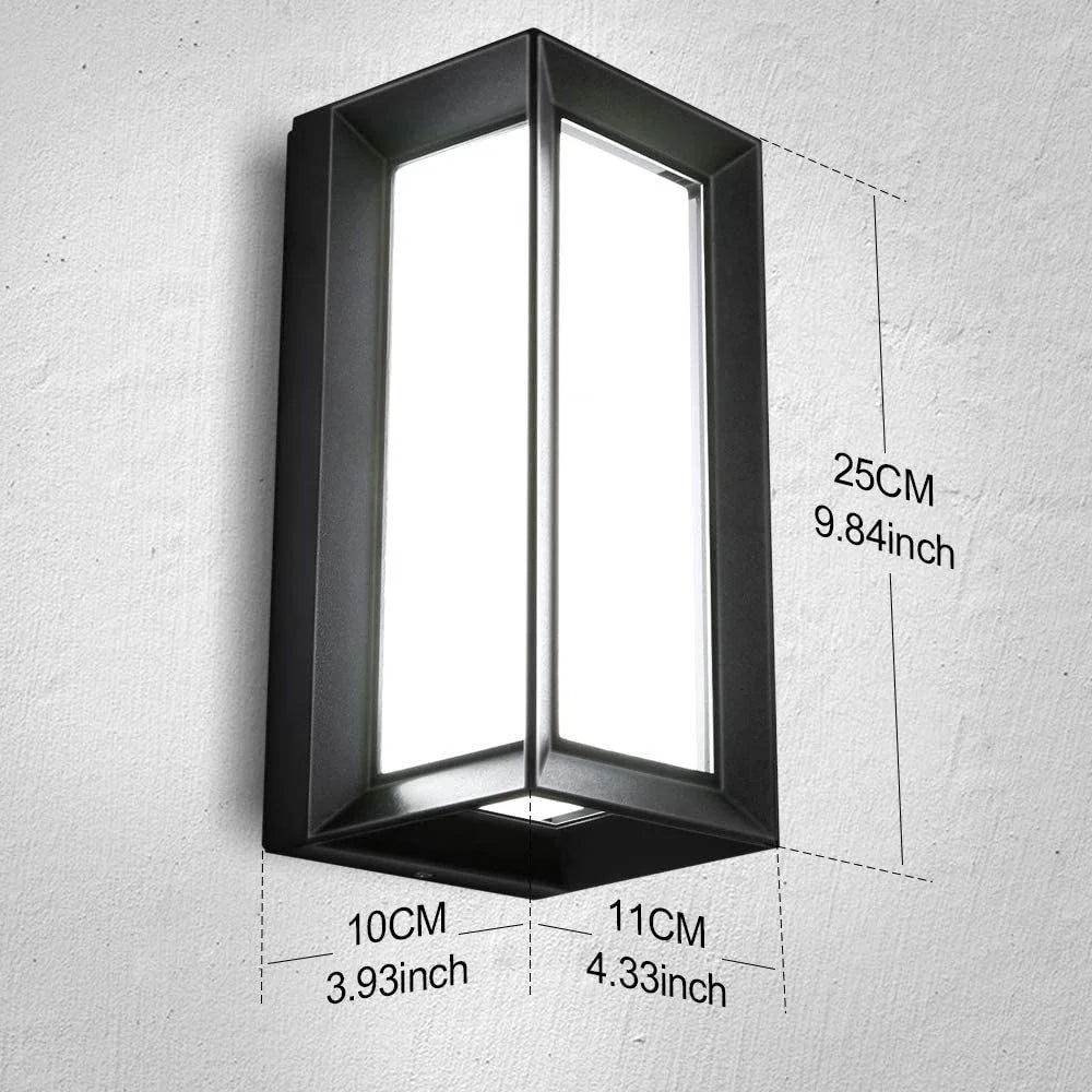 applique murale led étanche pour extérieur jardin patio