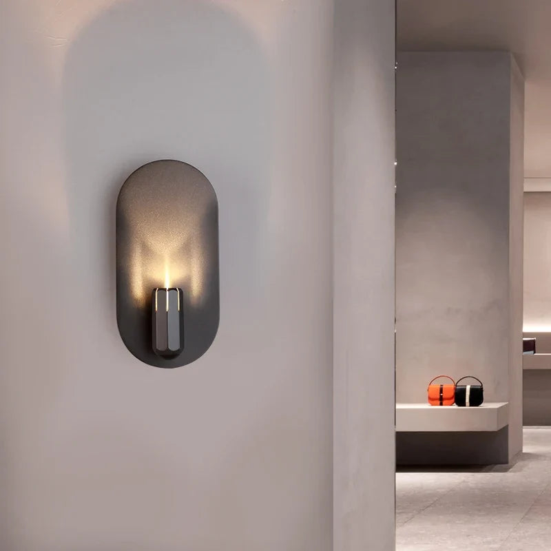 applique murale led en aluminium pour intérieur créatif et moderne