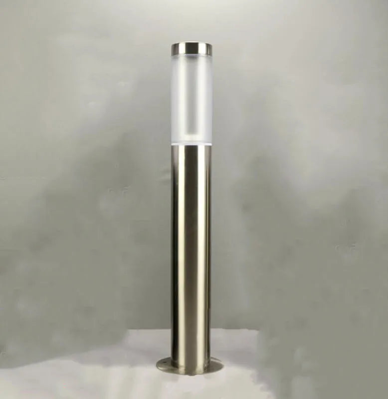 Lampe LED extérieure moderne en acier inoxydable