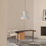 lustre led nordique wabi sabi pour bar et décoration maison