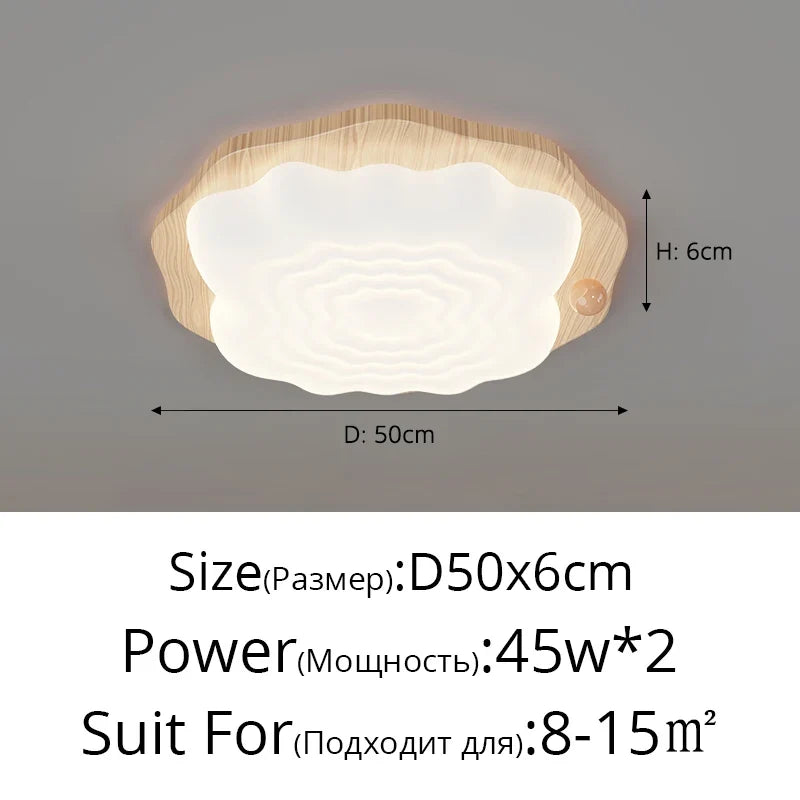 plafonnier à spectre complet moderne protection des yeux