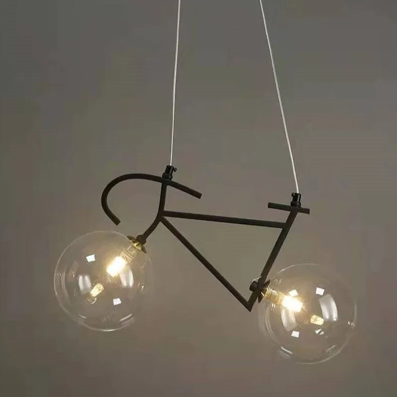 suspension modernes led en fer pour vélo créatives