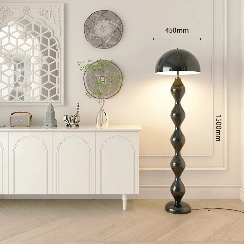 lampadaire butter gourd design créatif interrupteur à pied haut niveau