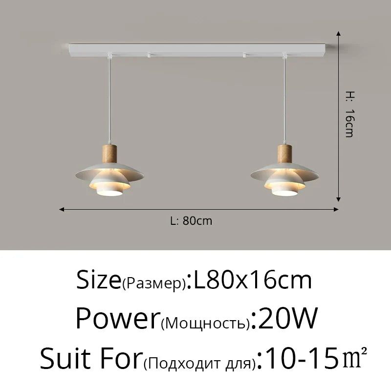 suspension moderne créative pour un éclairage intérieur élégant