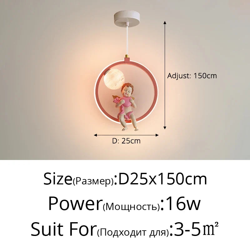 lustre créatif dessin animé mignon pour enfants filles et garçons